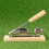Holz Handdruck Walnuss Metall 4