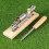 Holz Handdruck Walnuss Metall 6