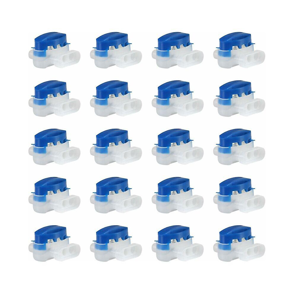 Kikidex (As Show, One Size) Lot Of 20 Cable Connectors Filled With Resins For Automower Robot Lawn Mower