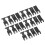 5 Set Multitool Sägeblatt High Carbon Stahl Genaue 3
