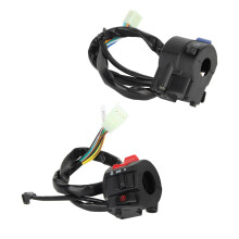 Motorrad Lenkersteuerungsschalter 7/8 Zoll links & rechts mit Hupe & Zündung