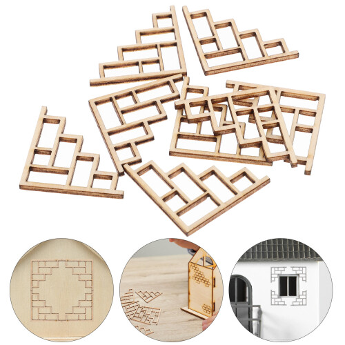 8Stk Holz Diy Ecke Möbel Schutz Set 1