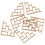 8Stk Holz Diy Ecke Möbel Schutz Set 8