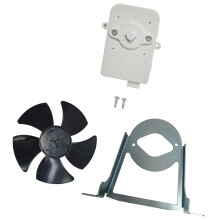 Vervanging van de condensorventilatormotor van de koelkast voor