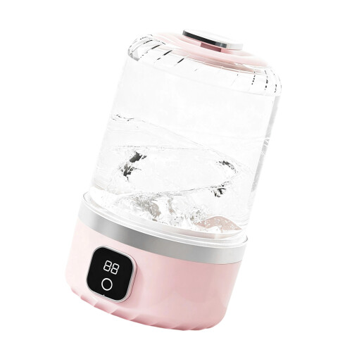 Multifunctioneel draagbaar wasapparaat, stille werking voor-Roze