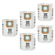 Wegwerp-opvangfilterzakken, 15-22 gallon,- 5 stuks