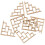 8Stk Holz Diy Ecke Möbel Schutz Set 8