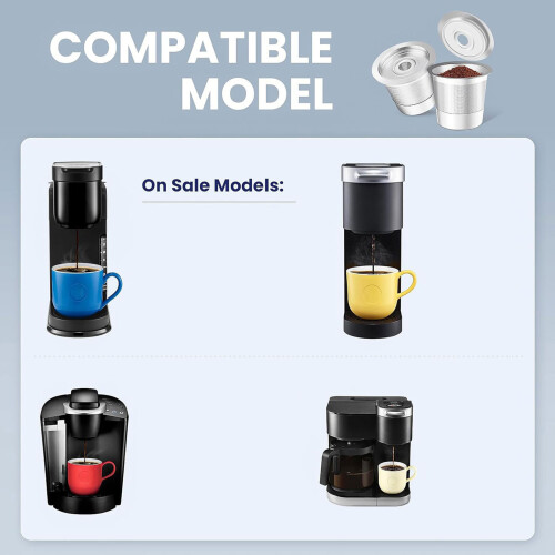 Koffiecapsulebeker Universal Herbruikbare koffiepads 1
