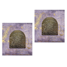 2 stuks antieke documentclip decoratieve scrapbooking clip-B