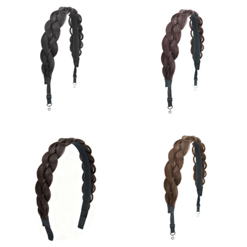 Magnetische Sluiting Fishtail Vlecht Verlenging-lichtbruin 2