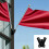 Practical Adjustable Angle Flag Mount for Trucks Boats-White 4