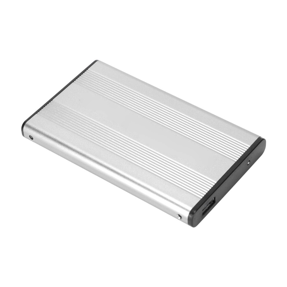 2.5" Aluminum Enclosure 2Tb Usb2.0 For Sata Hdd/Ssd Silver 4961357507498