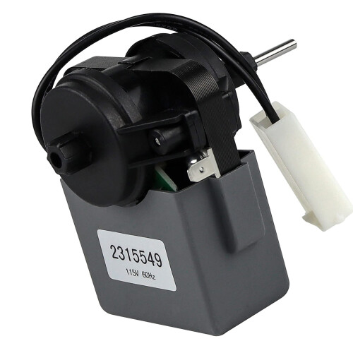 Refrigerator Airflows Motor Corrosion Resistant Plastic Housing