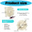 Energy Saving Refrigerator Fan Motor Easy Mounting Design Metal 4