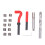 Car Thread Repair Kit 15Pcs Insert Set M14x1.50mm Compatible Hand Tool 16