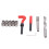 Car Thread Repair Kit 15Pcs Insert Set M14x1.50mm Compatible Hand Tool 10