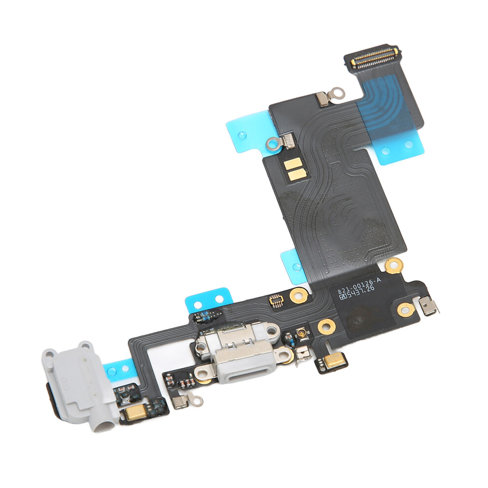 Charging Port & Headphone Flex Cable For Iphone 6S Plus Gray 9341357508582