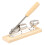 Holz Handdruck Walnuss Metall 7