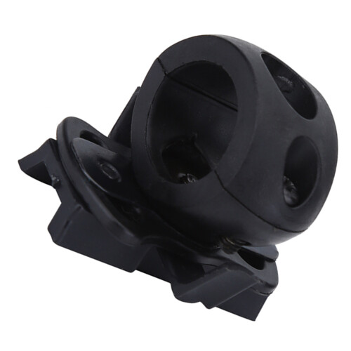 Tactical Black Plastic Torch Holder Bracket for Fast Helmet Mount