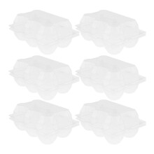 6St Eierkarton Mehrfachschlitz Gänseei Verpackungshalter