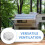 3Stk Bbq Smoker Luftventil Grill Dämpfer 6