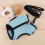 Secure Light Blue M Hamster Rabbit Safety Harness with Leash Attachment 10