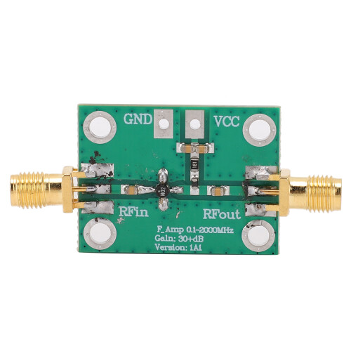 Low Noise RF LNA Board 0.1-2000MHz Amplifier 30dB Gain Module 1
