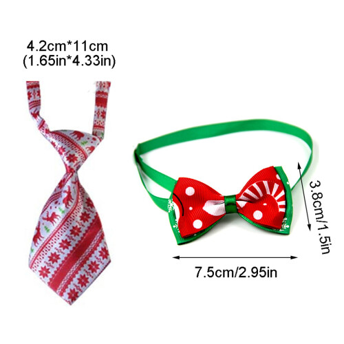 Kitty for Cat Collar Christmas Theme for Cat Collar for Pet-Red 1