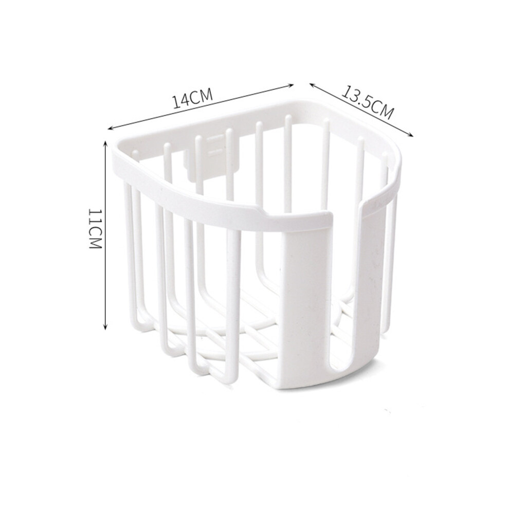 Heavy Duty Wall Mount Toilet Paper Basket 11x14x13.5cm White-image-OPC-PMPGPQ9-NEW