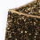 Sequins Glitter Christmas Tree Base Collar Around-Dark Gray 7