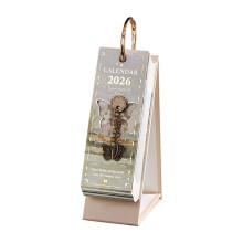 2026 Light Weight Daily Planner Calendar-Flowers dancing ligh