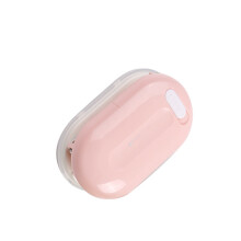 3 Hole Punches Loose Leaf Paper Puncher Handheld Circle-Pink