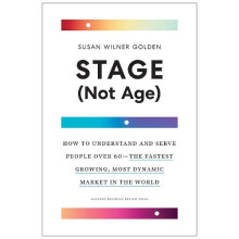 Stage Not Age by Susan Wilner Golden Hardcover Book