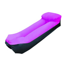 Travel Foldable Air Mattress For Hiking-PurpleAnd black