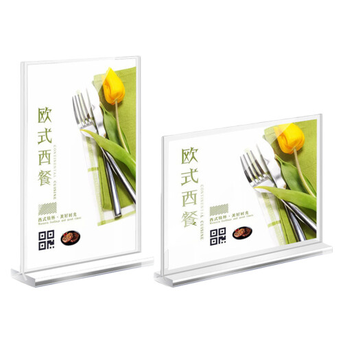 Modern Office Acrylic Tabletop Display Stand Sliding-3 2 2