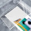 High Transparency Desktop Sign Holder Easy Slide Out Design-2 2 4