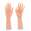 Realistic Female Hand Model Soft Flexible Silicone-a pair 1