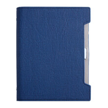 Business Hardcover Notebook with 6 Rings Leather Covers-Blue