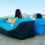 Tearproof Polyester Construction Quick Inflation-blue and black 6