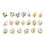 Scrapbook Sticker Journaling Sticker Book-love flower language 1