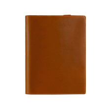 Secure B5 Portfolios Organizers for Documents PU Leather-brown
