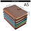 A 5 Size Notebook Detachable Pages Smooth Writing-Burgundy 4