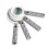 ABS Handle Handheld Magnifier with Shatterproof Lens-8290 5