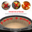 Kitchen Reusable Silicone Air Fryer Paper Holder Secure-Black C 5