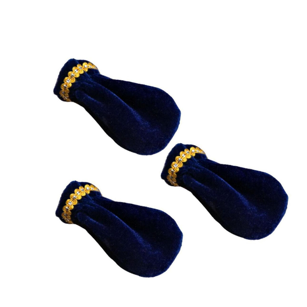 Soft Pleuche Piano Sustain Pedal Cover Foot Sleeve Protector Pad Blue-image-OPC-PMPGQZK-NEW