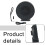 Electronic Vibration Noise Detection Sensor Device - RGB Sound Activated Ambient Light, USB Cable Included, Black 3