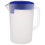 1Plastic Frosted Water Pitcher with Wide Mouth Handle for Cold Drinks 9