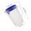 1Plastic Frosted Water Pitcher with Wide Mouth Handle for Cold Drinks 2