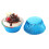 200 2 Pack Dicke Aluminiumfolie Muffin Cupcake Liner Backzubehör 8