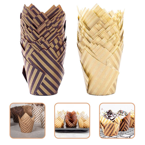 200 Tulpenförmchen Für Kuchen, Muffin Und Cupcake 2